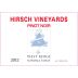 Hirsch West Ridge Pinot Noir 2012 Front Label