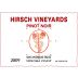 Hirsch San Andreas Fault Pinot Noir 2009 Front Label