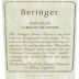 Beringer Private Reserve Cabernet Sauvignon 1978 Front Label