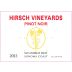 Hirsch San Andreas Fault Pinot Noir (1.5L Magnum) 2012 Front Label