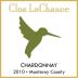 Clos LaChance Monterey County Chardonnay 2010 Front Label