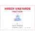 Hirsch East Ridge Pinot Noir 2013 Front Label