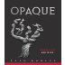 Opaque Darkness Red Wine 2014 Front Label
