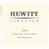 Hewitt Vineyard Cabernet Sauvignon (3 Liter Bottle) 2001 Front Label