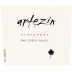 Artezin Dry Creek Zinfandel 2010 Front Label