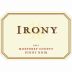Irony Monterey Pinot Noir 2011 Front Label