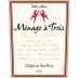 Menage a Trois Rose 2011 Front Label