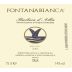 Fontanabianca Brunet Barbera d'Alba 2001 Front Label