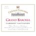 Chateau Tanunda Grand Barossa Cabernet Sauvignon 2010 Front Label