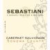 Sebastiani Sonoma County Cabernet Sauvignon 2010 Front Label