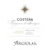 Argiolas Costera 2010 Front Label