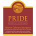 Pride Mountain Vineyards Reserve Cabernet Sauvignon 1999 Front Label