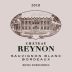 Chateau Reynon Blanc 2010 Front Label
