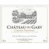 Chateau du Gaby 2009 Front Label