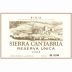 Sierra Cantabria Reserva Unica 2008 Front Label