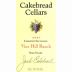 Cakebread Vine Hill Ranch Cabernet Sauvignon 2001 Front Label