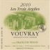 Francois Pinon Les Trois Argiles Vouvray Demi-Sec 2010 Front Label