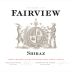 Fairview Shiraz 2010 Front Label