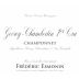 Frederic Esmonin Gevrey-Chambertin Champonnet Premier Cru 2012 Front Label