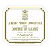 Chateau Pichon Longueville Comtesse de Lalande 2010 Front Label