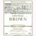 Chateau Brown 1996 Front Label