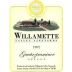 Willamette Valley Vineyards Gewurztraminer 1997 Front Label