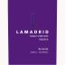 Lamadrid Bonarda Reserva 2010 Front Label