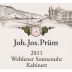 Joh. Jos. Prüm Wehlener Sonnenuhr Riesling Kabinett 2011 Front Label