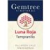 Gemtree Vineyards Luna Roja Tempranillo 2014 Front Label