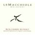 Le Macchiole 2010 Front Label