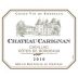 Chateau Carignan 2010 Front Label