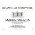 Duboeuf Macon-Villages Domaine les Chenevieres 2014 Front Label