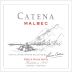 Catena Malbec (375ML half-bottle) 2010 Front Label