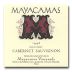 Mayacamas Cabernet Sauvignon 1998 Front Label