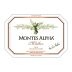 Montes Alpha Series Malbec 2010 Front Label
