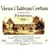 Vieux Chateau Certan 2010 Front Label