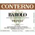 Giacomo Conterno Francia Barolo 2012 Front Label