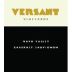 Versant Vineyards Cabernet Sauvignon 1999 Front Label