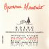 Giovanni Almondo Roero Riserva 2008 Front Label