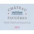Chateau Faugeres 2010 Front Label