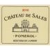 Chateau de Sales 2010 Front Label