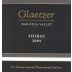Glaetzer Shiraz 2004 Front Label