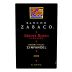 Rancho Zabaco Monte Rosso Zinfandel 2008 Front Label
