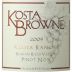 Kosta Browne Keefer Ranch Vineyard Pinot Noir 2009 Front Label