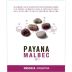 Payana Malbec 2011 Front Label