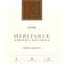 Heritance Napa Valley Cabernet Sauvignon 2008 Front Label