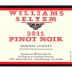 Williams Selyem Sonoma County Pinot Noir 2011 Front Label