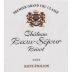 Chateau Beau-Sejour Becot 2009 Front Label