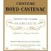 Chateau Boyd-Cantenac 2009 Front Label