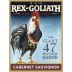 Rex Goliath Giant 47 Pound Rooster Cabernet Sauvignon 2014 Front Label